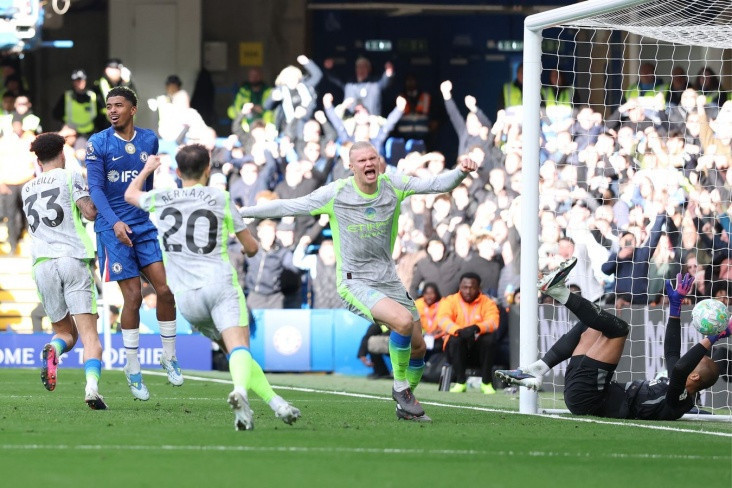 “Mançester Siti” səfərdə “Çelsi”ni darmadağın edib