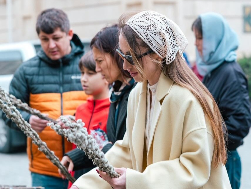 Prezidentin gəlini Pasxa bayramını belə qeyd etdi