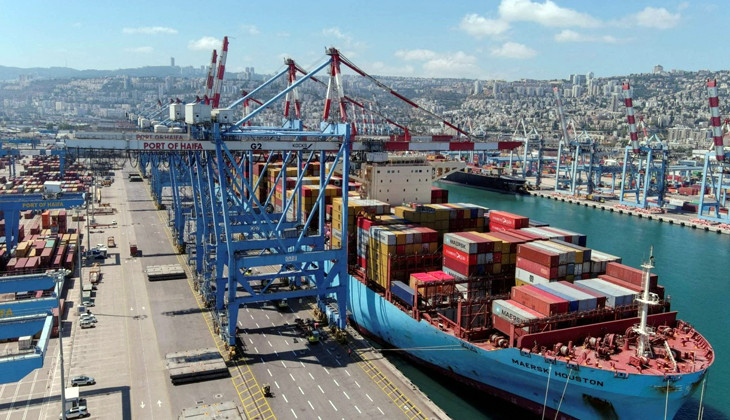 Ukrayna İsraildən Hayfa limanında Rusiya gəmisi ilə bağlı tədbir tələb edir