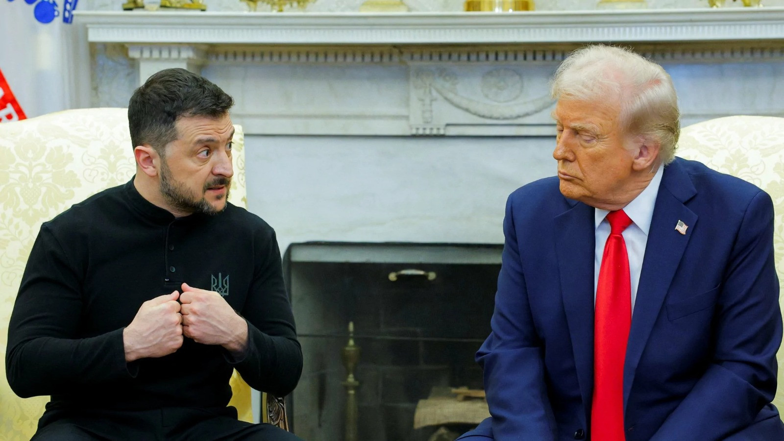 Zelenski Trampı Ukraynanın tərəfində olmamaqda ittiham edib