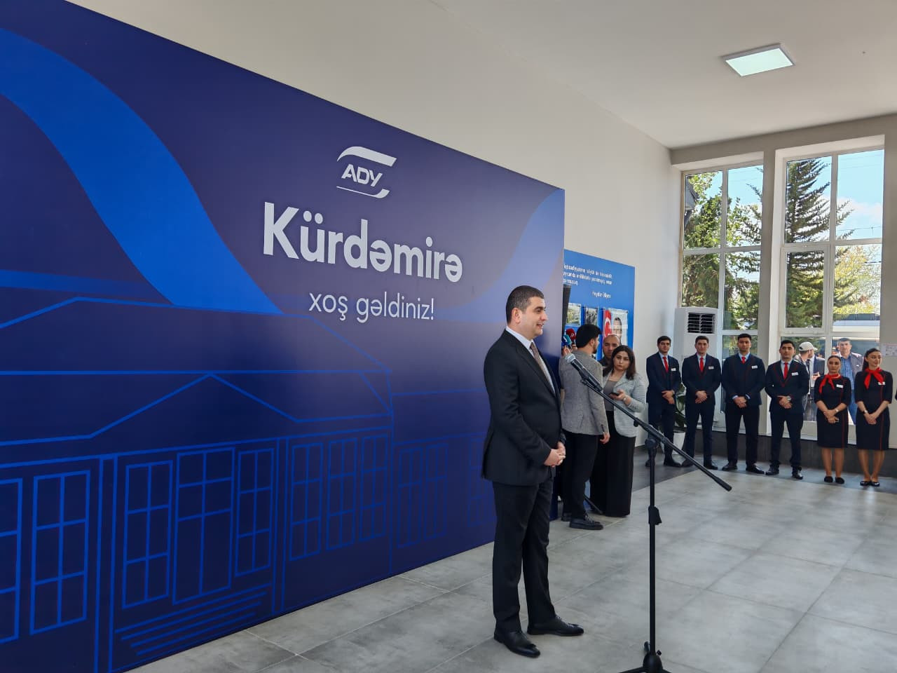 Kürdəmir İH başçısı - Kürdəmir stansiyası tarixən regionda əhəmiyyətli yeri olub