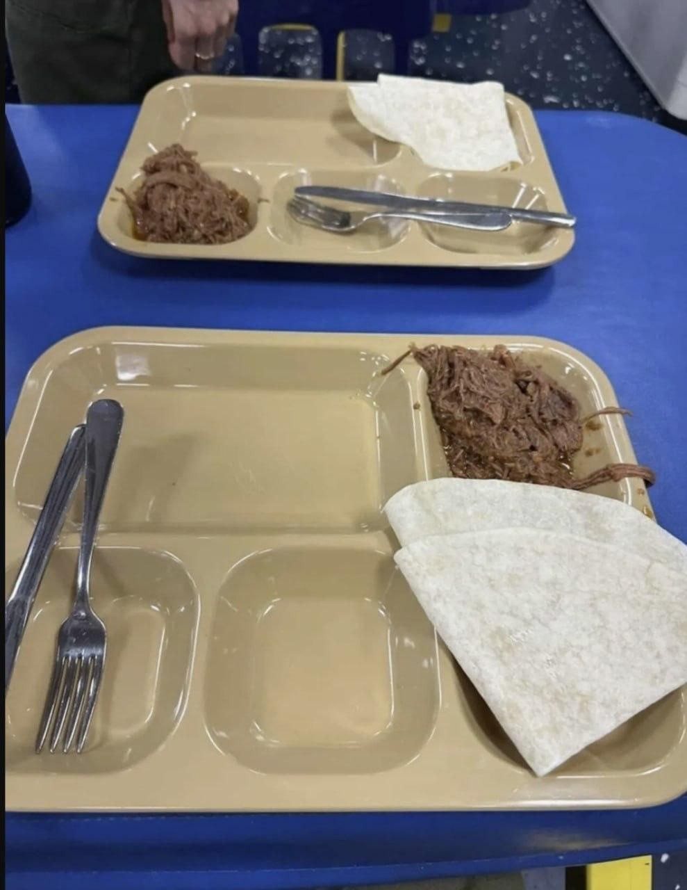 ABŞ təyyarədaşıyan gəmisində ekipajdan yemək narazılığı