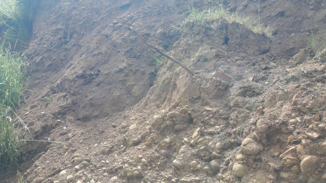 Azərbaycanda torpaq sürüşməsi olub