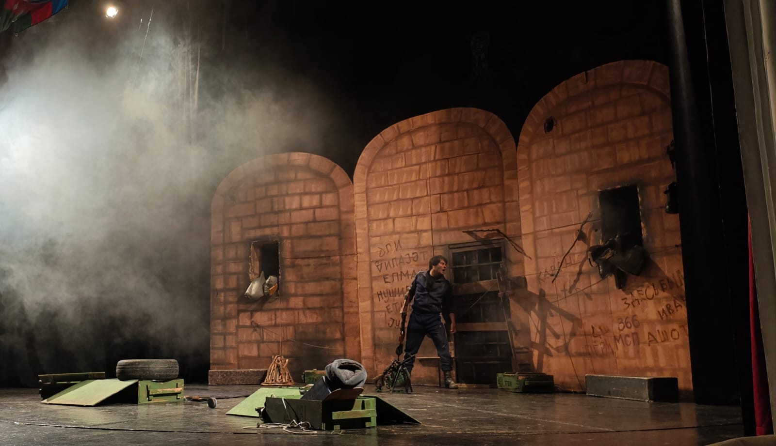 Natiq Qasımova həsr olunan “Ölməz” tamaşası Heydər Əliyev Fondunun dəstəyi ilə Mingəçevirdə təqdim edilib