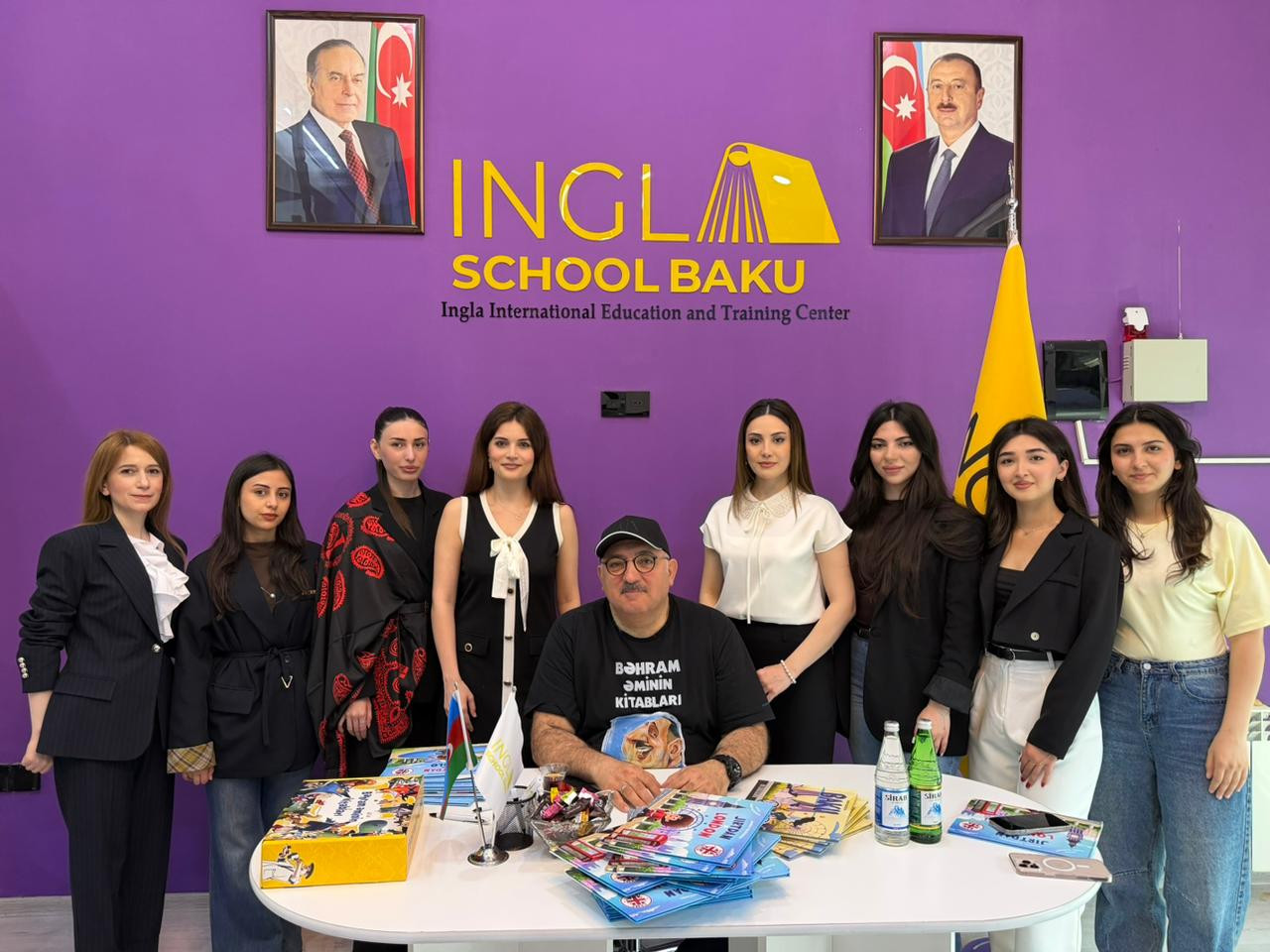 Ingla School Baku Mərkəzi Bəhram Bağırzadə ilə maarifləndirici görüş keçirib