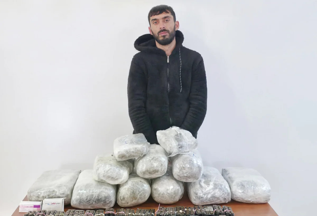 Külli miqdarda narkotik vasitələrin Azərbaycana keçirilməsinin qarşısı alınıb