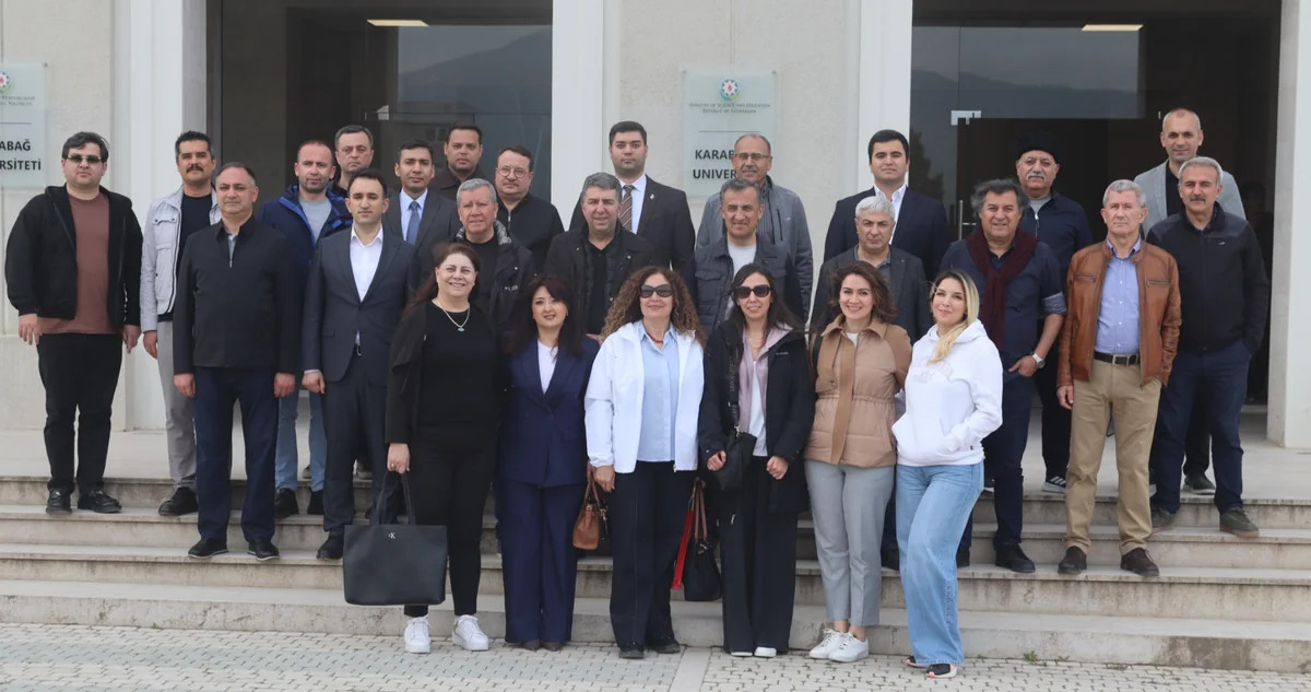 Türkiyə Ali Məhkəməsinin nümayəndə heyəti Xankəndidə aparılan işlərlə tanış olublar