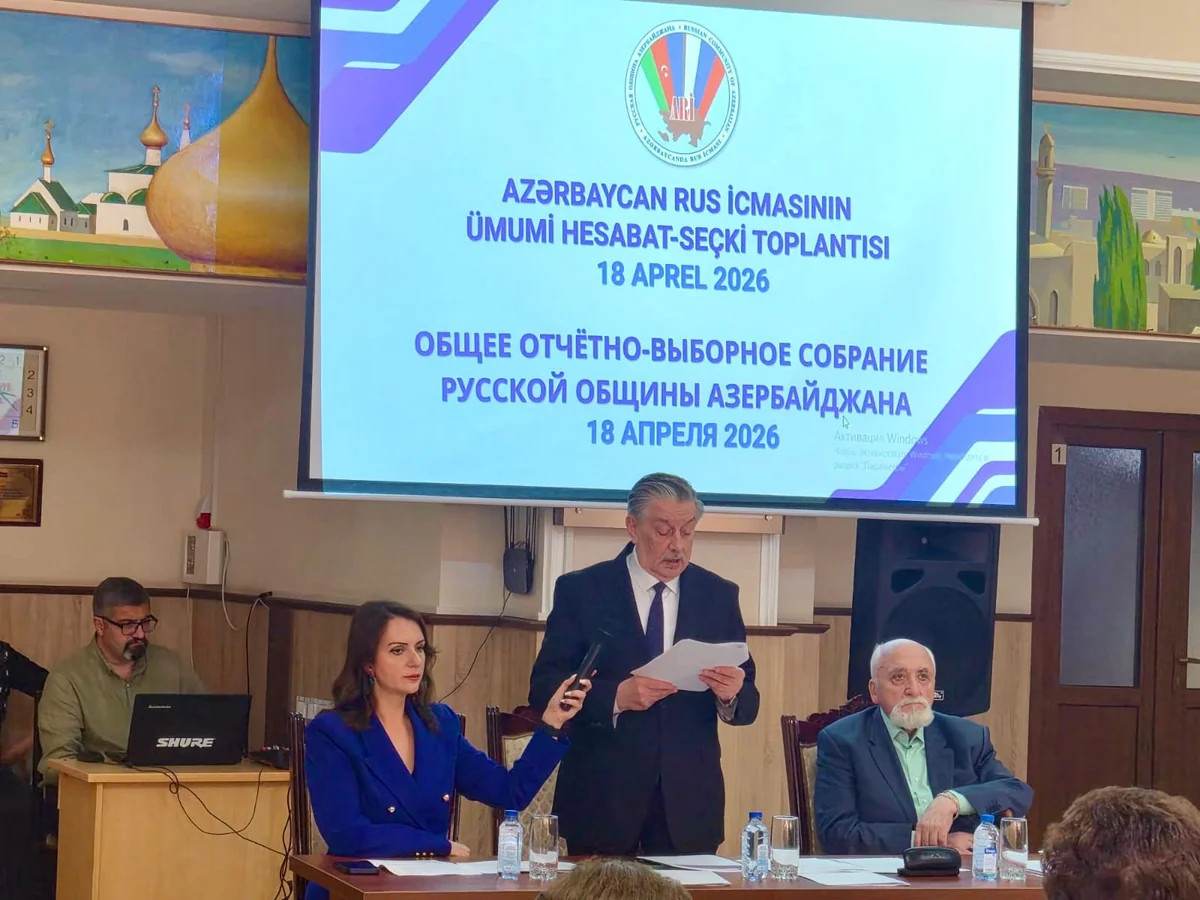 Mixail Zabelin yenidən Azərbaycanın Rus İcmasının sədri seçilib