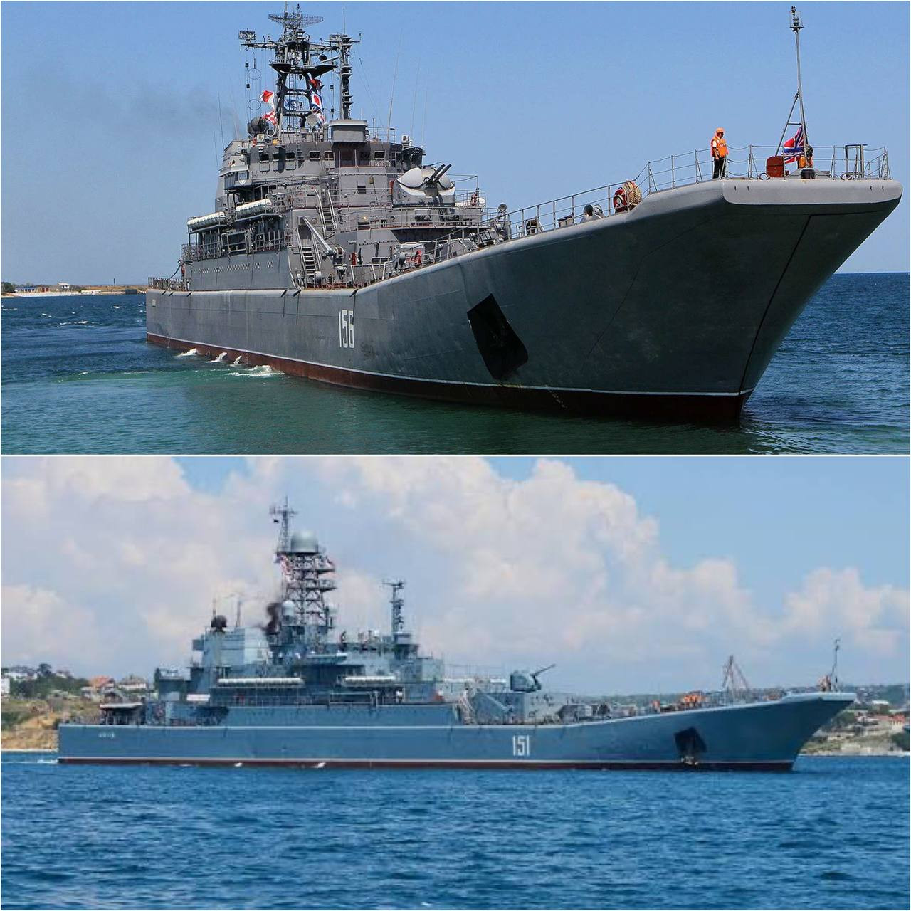 Media: Krımda Rusiya hərbi gəmilərinə hücum edildiyi iddia olunur