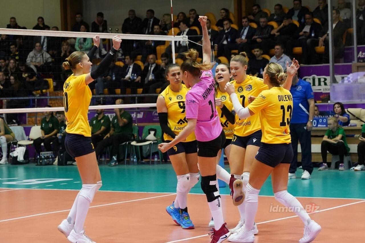 Qadın voleybolçular arasında Azərbaycan Yüksək Liqasının mükafatlandırma mərasimi keçirilib
