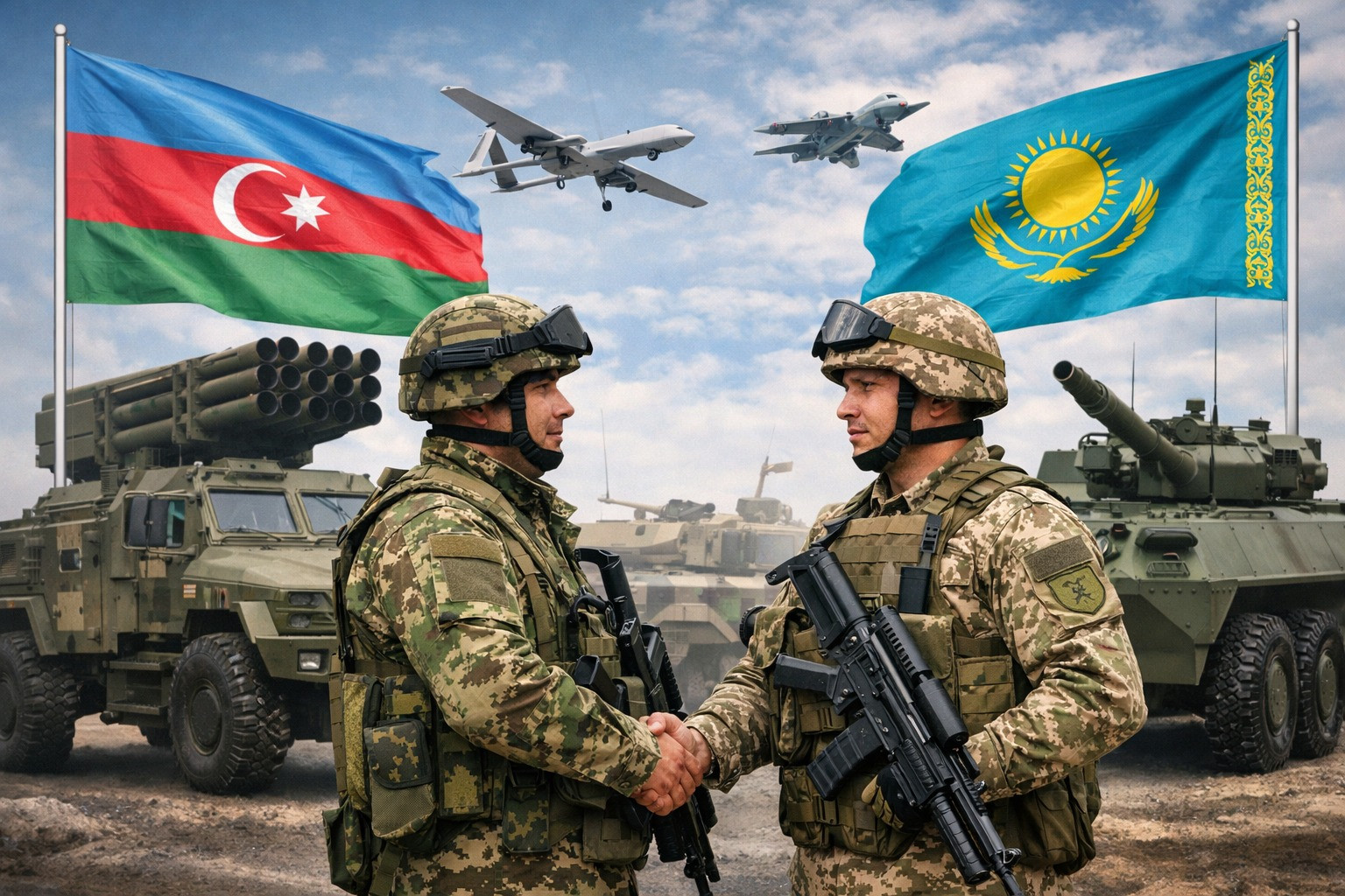 Azərbaycan-Qazaxıstan hərbi əməkdaşlığı nə vəd edir?