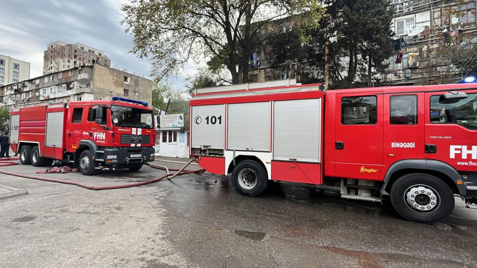 FHN: Ötən həftə 172  yanğın olub, 30 nəfər təxliyə edilib, 9 meyit aşkarlanıb