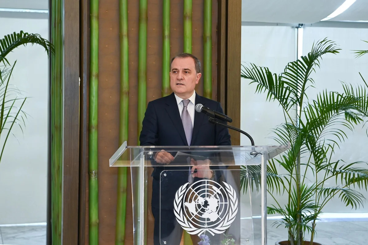 Ceyhun Bayramov BMT tədbirində Azərbaycanın çoxtərəfli əməkdaşlığa sadiqliyini bildirib