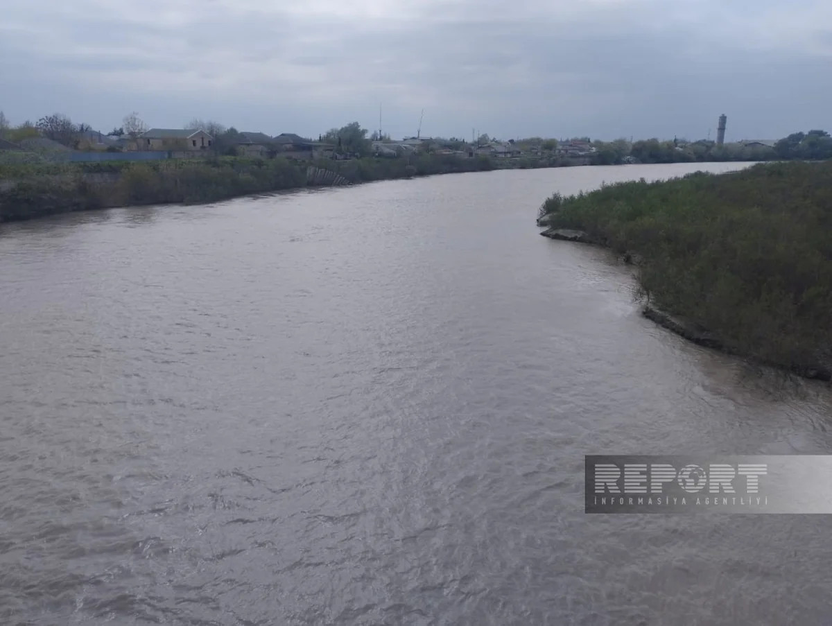 Kür çayının Samux rayonundan keçən hissəsində suyun səviyyəsi qalxıb