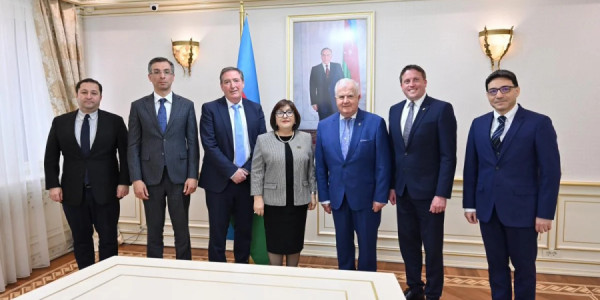 İrlandiya-Azərbaycan parlamentlərarası dostluq qrupunun üzvləri ilə görüş olub
