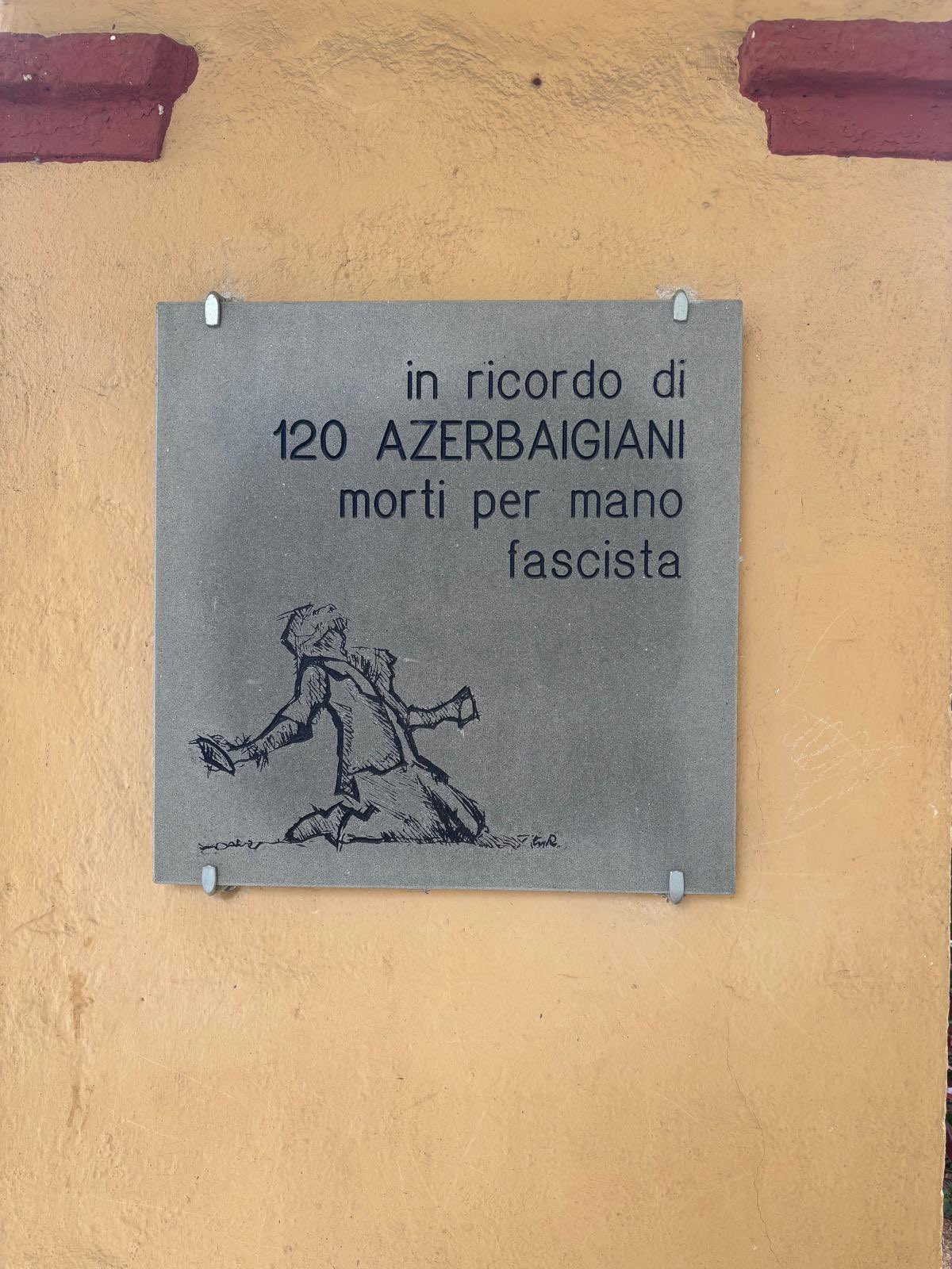 İtaliyada 1945-ci ildə qətlə yetirilən azərbaycanlıların xatirəsi anılıb