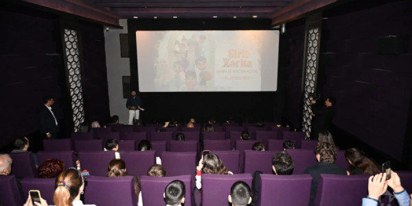 Heydər Əliyev Fondunun dəstəyi ilə hazırlanan "Sirli xəritə. Şamaxı macəraları" animasiya filmi təqdim olunub