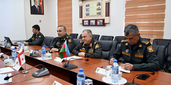 Azərbaycan və Gürcüstanın hərbi hüquqşünaslarının işgüzar görüşü keçirilib