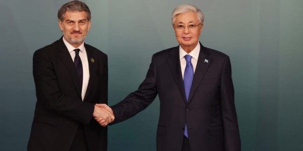 Gürcüstan və Qazaxıstan prezidentləti Orta dəhlizin perspektivlərini müzakirə ediblər