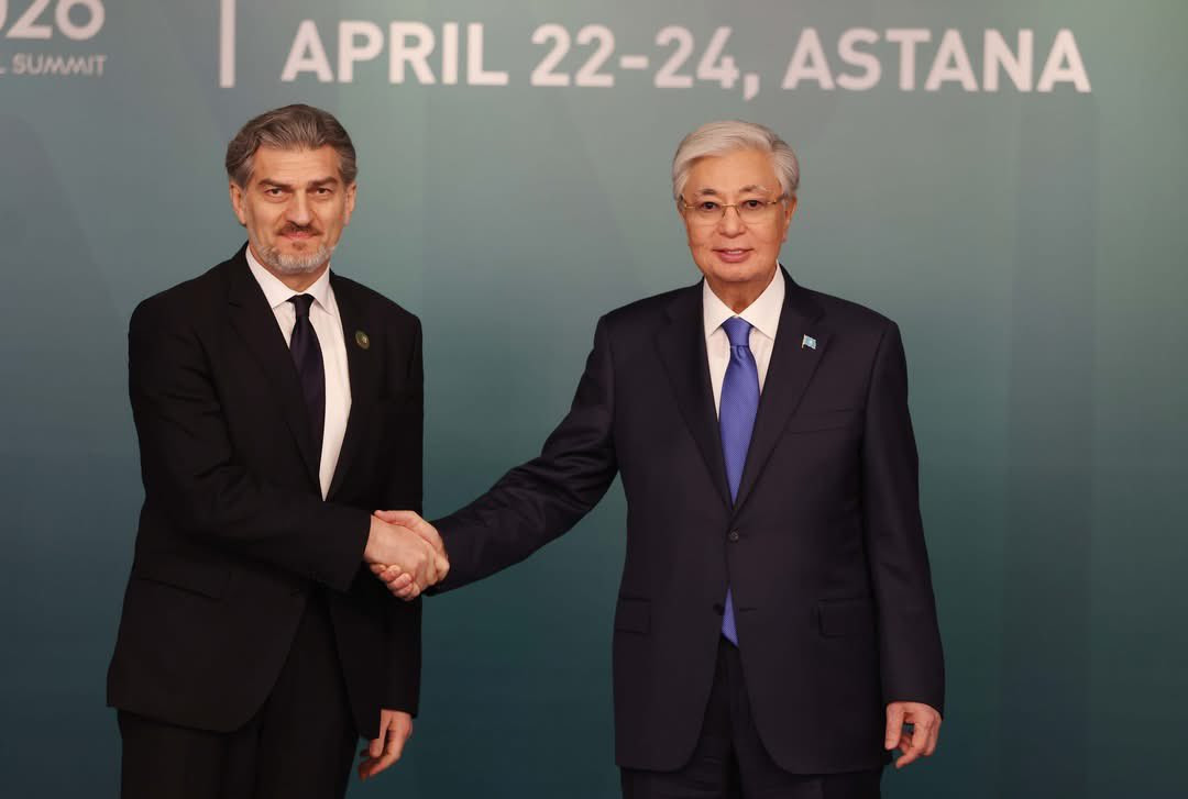 Gürcüstan və Qazaxıstan prezidentləti Orta dəhlizin perspektivlərini müzakirə ediblər