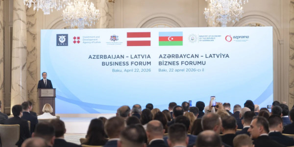 Məcnun Məmmədov: Latviya və Azərbaycanın əlverişli biznes mühiti əlaqələrin genişləndirilməsi baxımından mühüm əhəmiyyət daşıyır