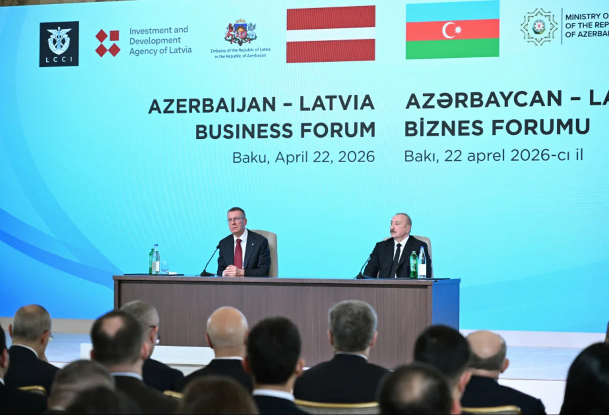 Latviya Prezidenti: Ağ Şəhər mənə çox böyük təəssürat bağışladı