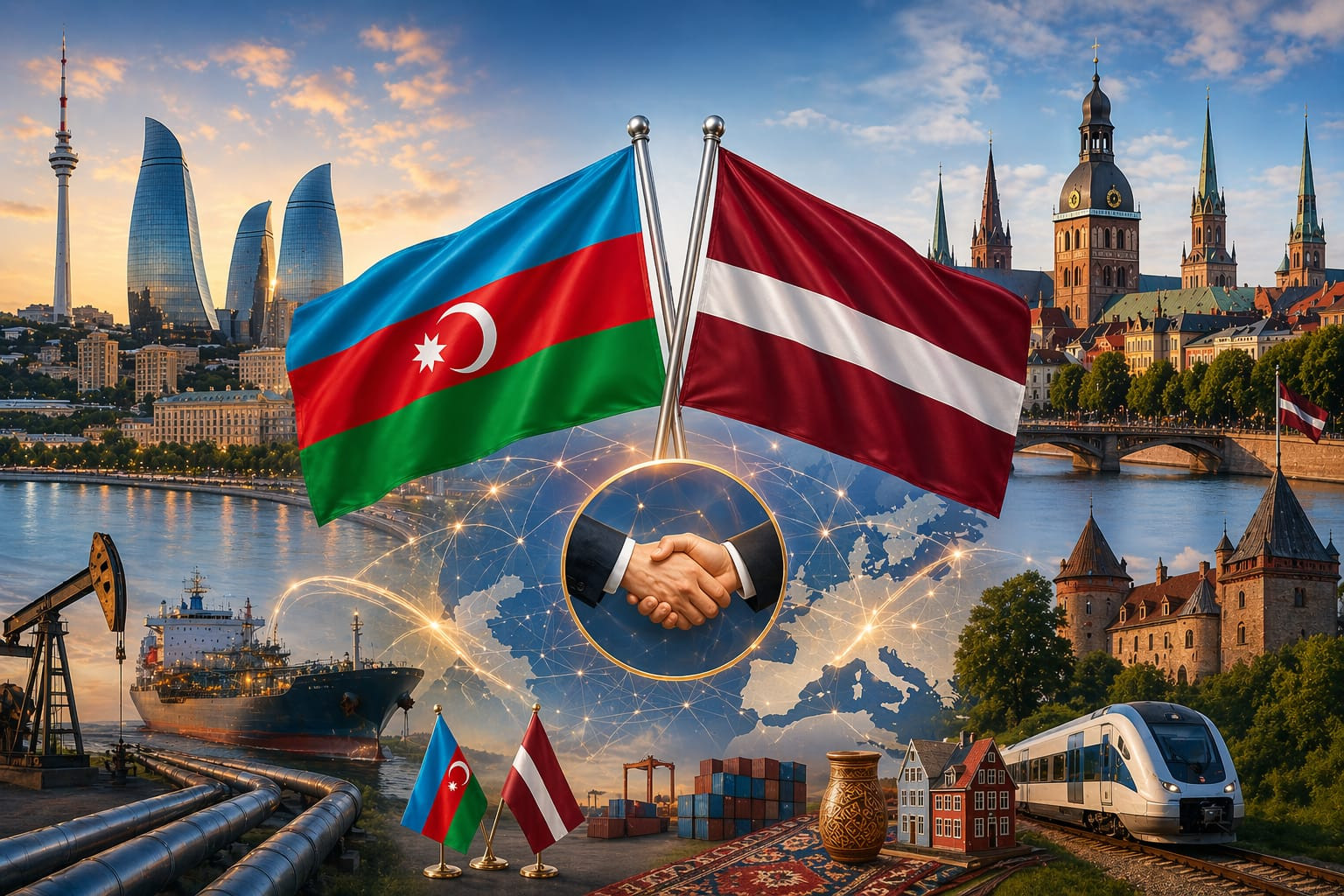 Bakı-Riqa xəttində canlanma -