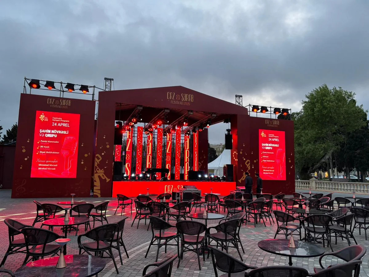 Sabah Bakı Bulvarında Caz və Şərab Festivalı başlayır