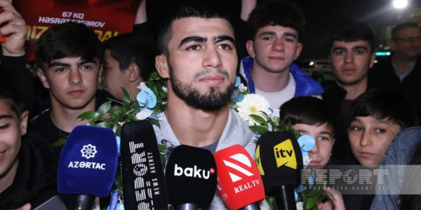 Həsrət Cəfərov: Hazırlığımız yaxşı olmasaydı, görüşlərdə qalib gələ bilməzdim