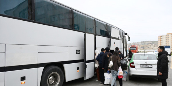 Ağdam şəhərinə növbəti köç karvanı yola salınıb