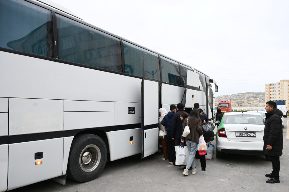 Ağdam şəhərinə növbəti köç karvanı yola salınıb