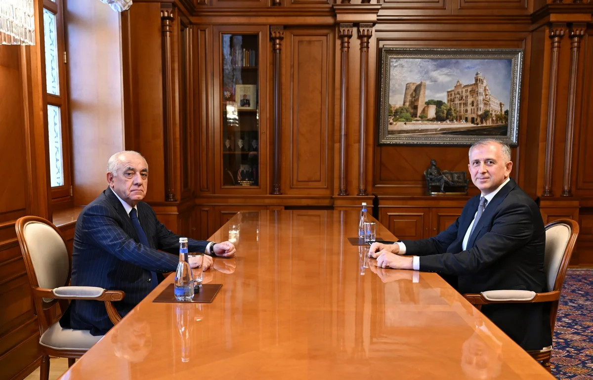 Əli Əsədov Gürcüstanın Azərbaycandakı səfirini səlahiyyətinin bitməsi ilə bağlı qəbul edib