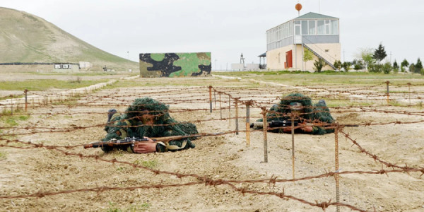 Azərbaycan Ordusunda "Ən yaxşı snayper" adı uğrunda yarış keçirilib