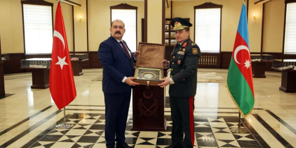 Türkiyə Milli Müdafiə Universitetinin nümayəndə heyəti Naxçıvanda olub