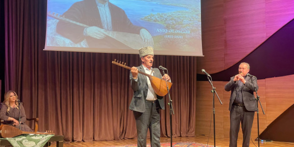 Aşıq Ələsgərin xatirəsinə həsr olunmuş ədəbi-musiqili gecə keçirilib