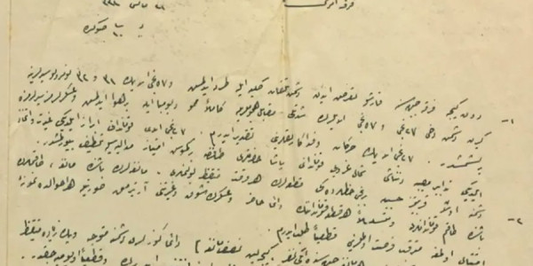 Atatürkün 111 il əvvəl yazdığı əmr üzə çıxdı