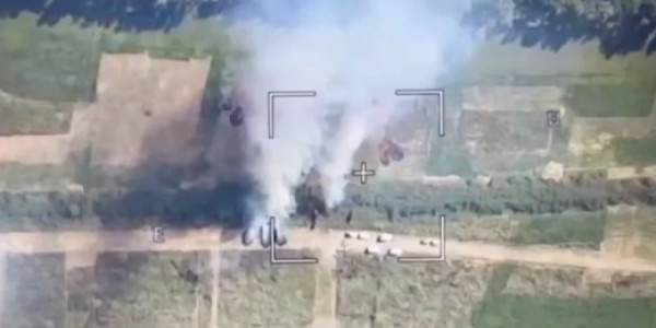 Ukrayna Rusiyanın komanda məntəqəsinə PUA hücumu edib -