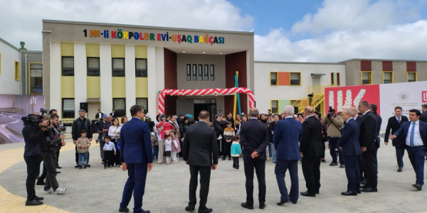 Füzulidə uşaq bağçasının açılışı olub