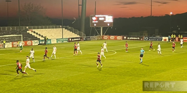 "Qəbələ" - "Araz-Naxçıvan" oyununda qalib müəyyənləşməyib