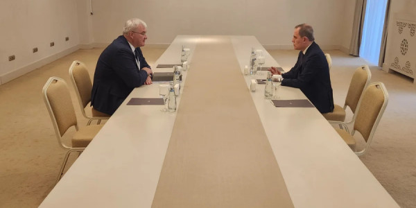 Ceyhun Bayramov: Azərbaycan-Ukrayna münasibətlərinin bütün spektri üzrə müzakirələr apardıq