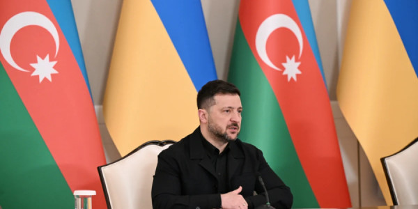 Zelenski Azərbaycan Prezidentinə təşəkkür etdi