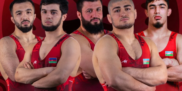 Azərbaycanın 5 güləşçisi qızıl medal uğrunda mübarizə aparacaq