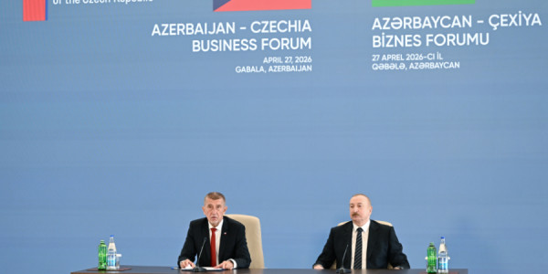 Babiş: Azərbaycan Çex Respublikası üçün strateji tərəfdaşdır