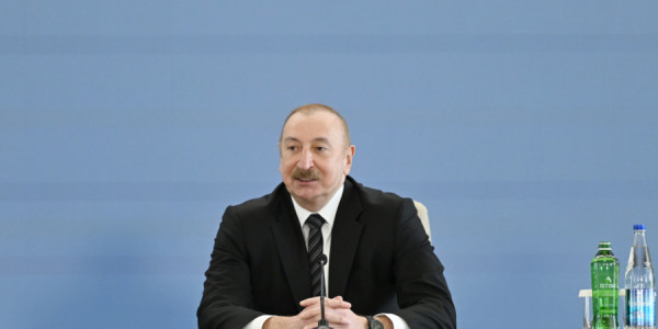 Azərbaycan Prezidenti: Bu gün biz Şərq-Qərb nəqliyyat dəhlizinə geniş sərmayə yatırırıq