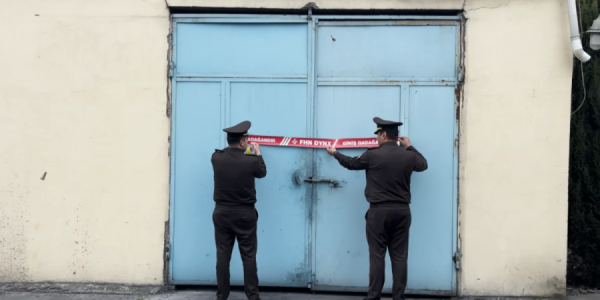 Mingəçevirdə rezin məmulatlarının istehsal müəssisəsinin fəaliyyəti dayandırılıb