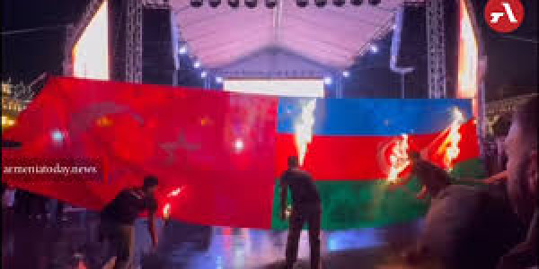 Türkiyə bayrağının yandırılması -