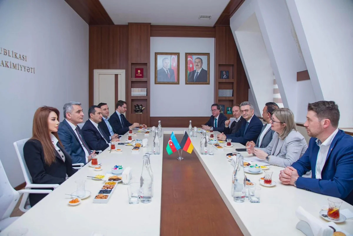 Almaniya Bundestaqının üzvləri Göygöl və Şəmkir rayonlarına səfər ediblər