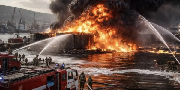 Tuapse neft zavoduna yenidən dron hücumu baş verib