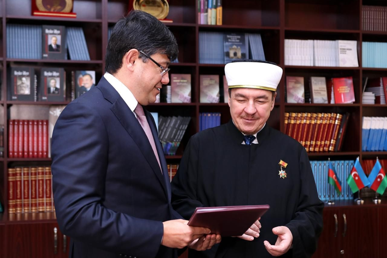 Diaspor Komitəsində Polşa müftisi ilə görüş keçirilib