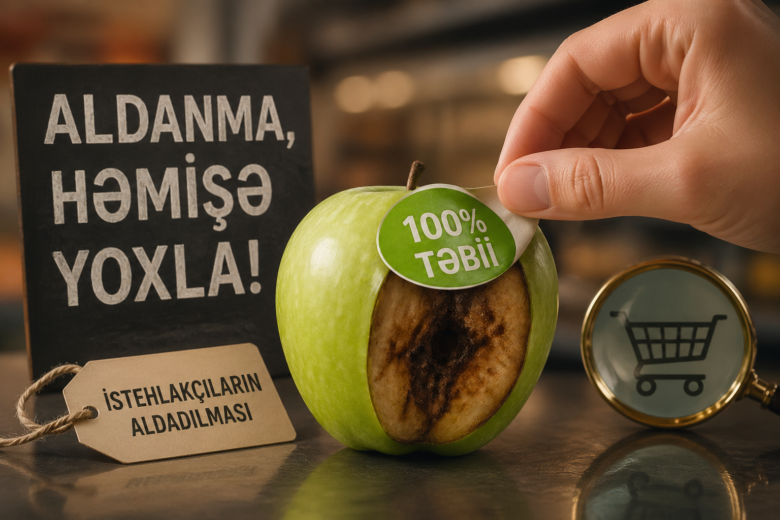 Azərbaycan Qida bazarında edilən fırıldaqlar -